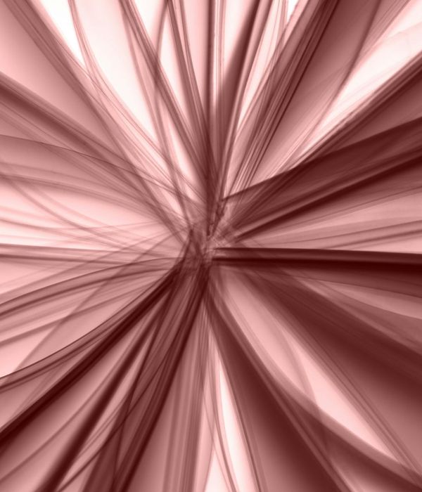 Abstract glowing lines representing flow and inner energy balance